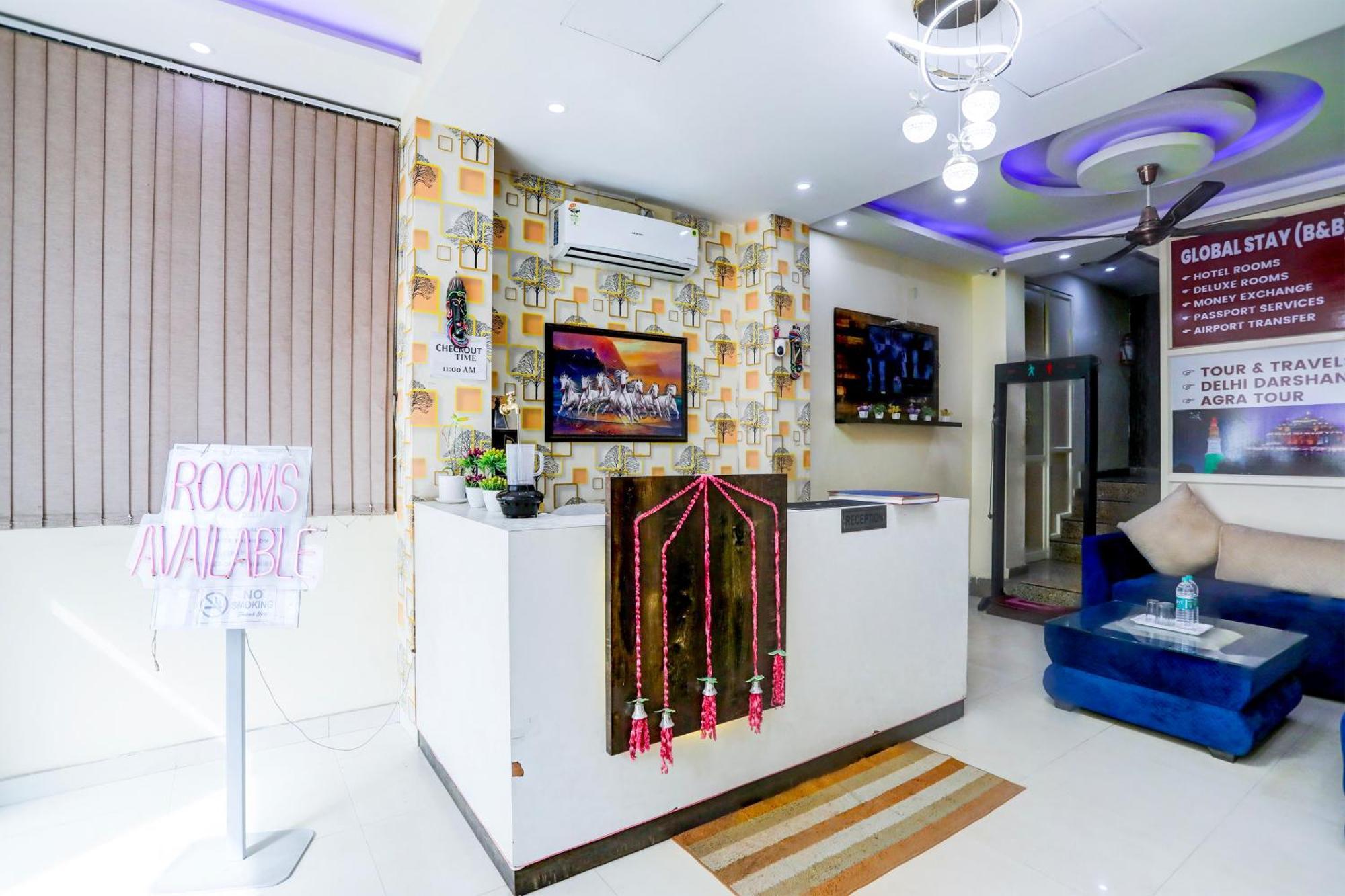 Global Stay Near Delhi Airport นิวเดลี ภายนอก รูปภาพ