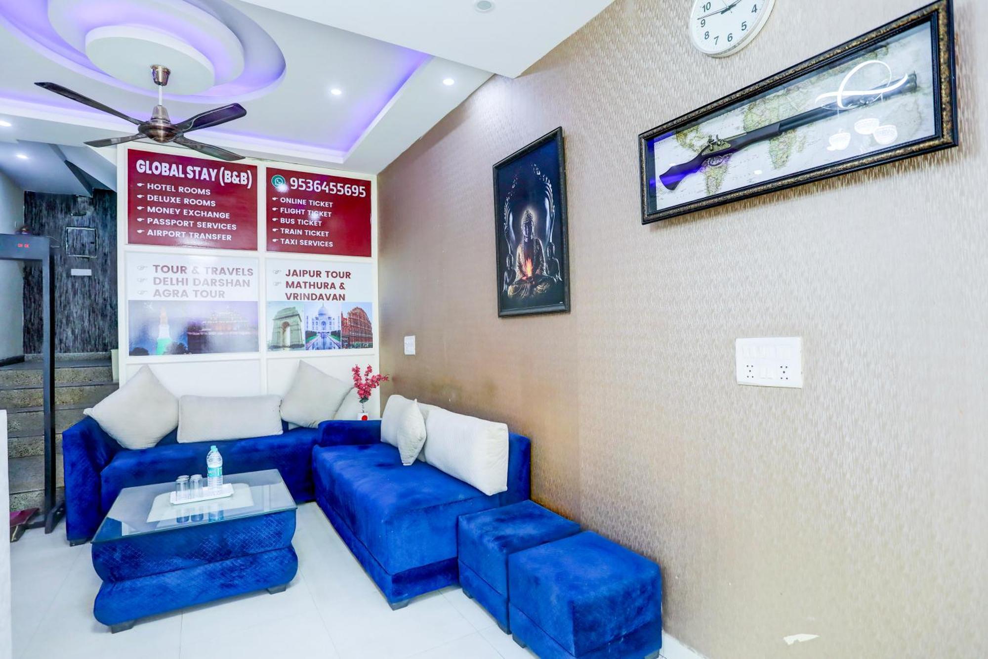 Global Stay Near Delhi Airport นิวเดลี ภายนอก รูปภาพ